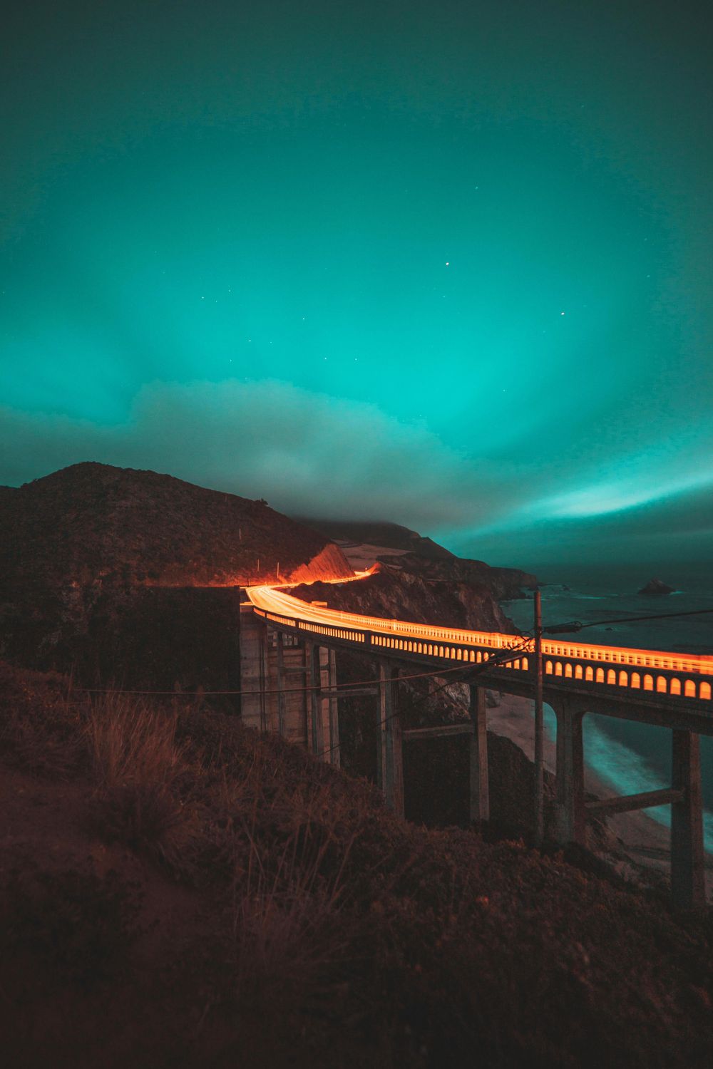 Pacific Coast Highway, USA - Best Night Drives with Scenic Views