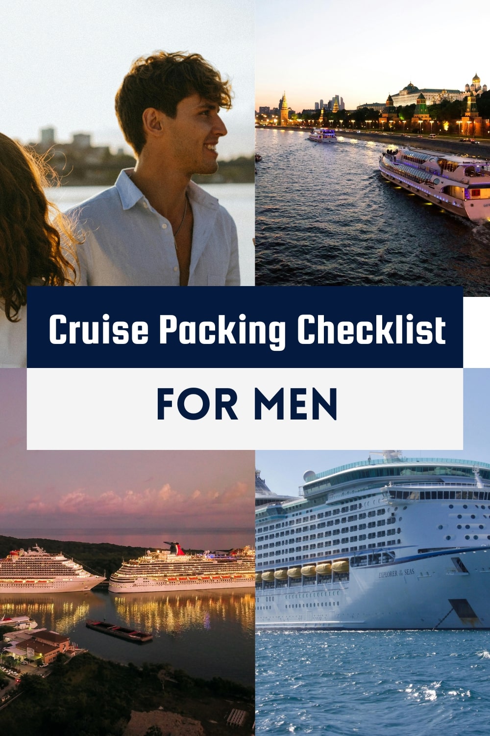 Cruise Packing Checklist for Men