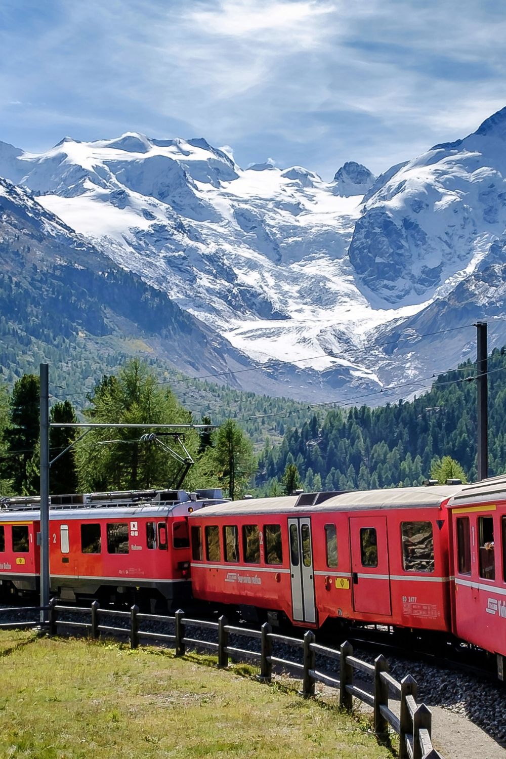 Scenic train Journeys - The Glacier Express, Switzerland